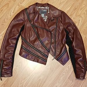 BKE leather jacket size M